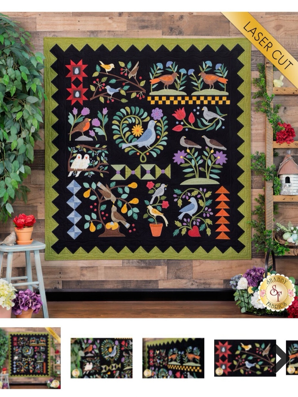 Aviary Quilt of the Month quilt kit